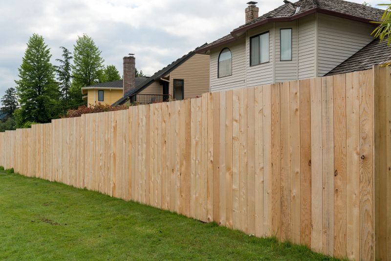 New Wood Fence